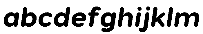 Visby Round Extra Bold Oblique FONT