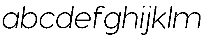 Visby Round Light Oblique FONT