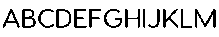 Visby Round Medium Font UPPERCASE