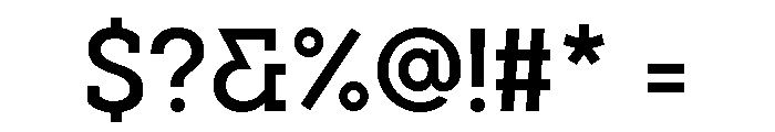 Visby Slab Demi Bold Font OTHER CHARS