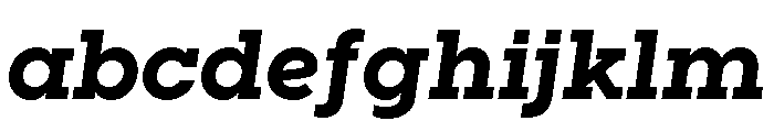 Visby Slab Extra Bold Oblique FONT