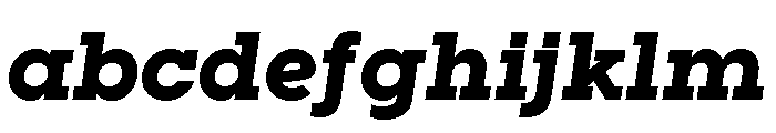 Visby Slab Heavy Oblique FONT