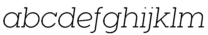 Visby Slab Light Oblique FONT