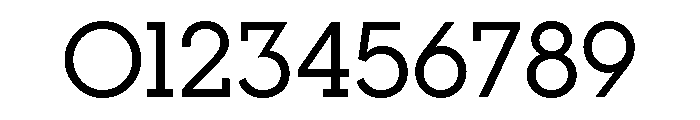 Visby Slab Medium Font OTHER CHARS