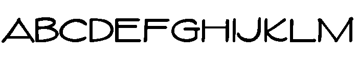 Vitrines Bold Font UPPERCASE