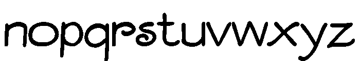 Vitrines Bold Font LOWERCASE