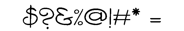 Vitrines Regular Font OTHER CHARS
