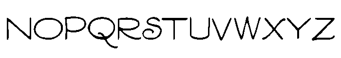 Vitrines Regular Font UPPERCASE