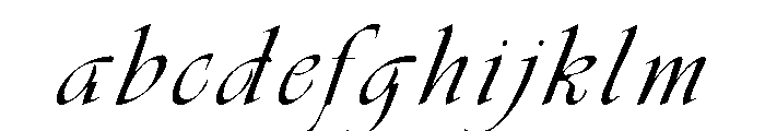 Vivaldi Regular FONT