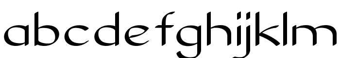 Vicente-ExtraexpandedRegular Font LOWERCASE