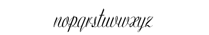 Virtuoso-CondensedItalic Font LOWERCASE