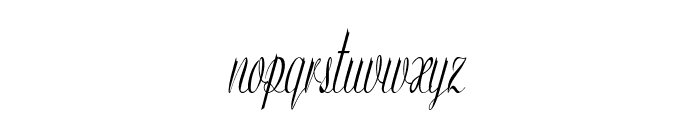 Virtuoso-ExtracondensedItalic Font LOWERCASE