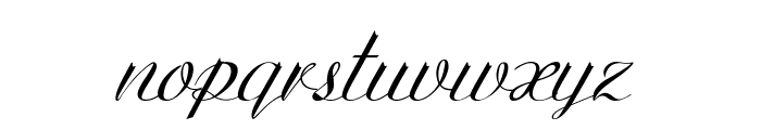 Virtuoso-Italic Font LOWERCASE