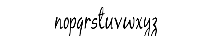 Vistula-CondensedRegular Font LOWERCASE