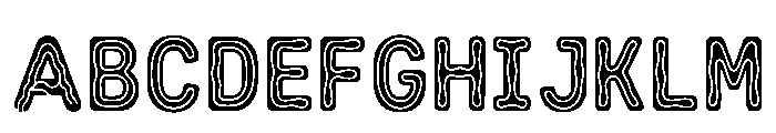 Vlada Regular Font UPPERCASE