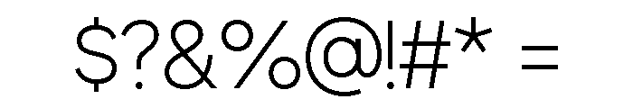 Vlorentine Light Font OTHER CHARS