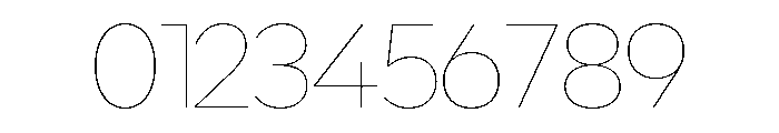 Vlorentine Thin Font OTHER CHARS