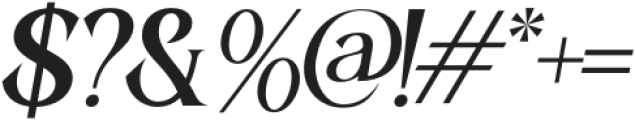 VLATCHO Italic otf (400) Font OTHER CHARS