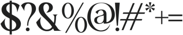 VLATCHO Regular otf (400) Font OTHER CHARS