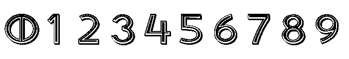 Vladimir Sans Filled Font OTHER CHARS