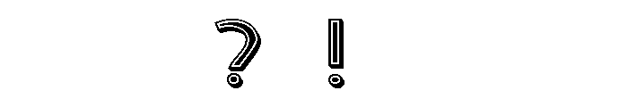 Vladimir Sans Filled Font OTHER CHARS