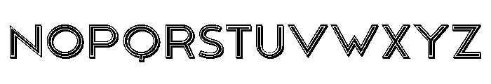 Vladimir Sans Filled Font UPPERCASE