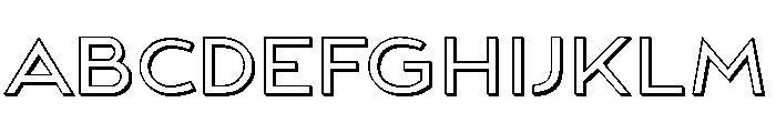 Vladimir Sans Regular Font UPPERCASE