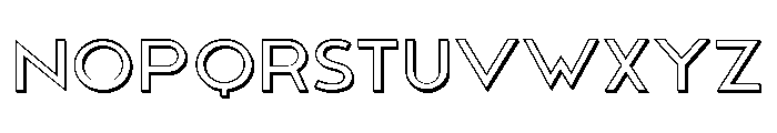 Vladimir Sans Regular Font UPPERCASE
