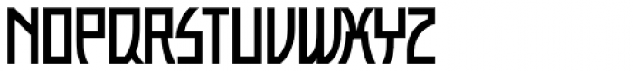 VLNL Bleek Medium Font UPPERCASE