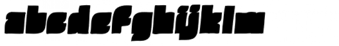 VLNL Knoffel Outline Font LOWERCASE