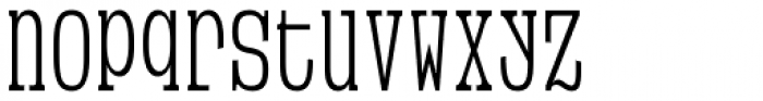 VLNL Neue Sardines Condensed One Font LOWERCASE