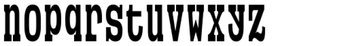 VLNL Neue Sardines Condensed Six Font LOWERCASE