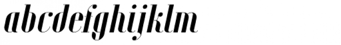 VLNL Tp Martini Italic Font LOWERCASE