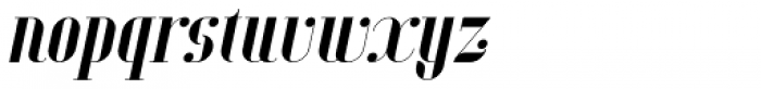 VLNL Tp Martini Italic Font LOWERCASE