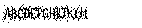 Vladmere Font UPPERCASE