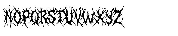 Vladmere Font UPPERCASE