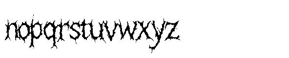 Vladmere Font LOWERCASE