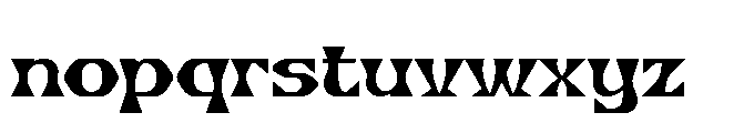 Vladual Font LOWERCASE