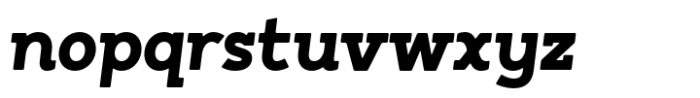 Vlated Slab Serif Font LOWERCASE