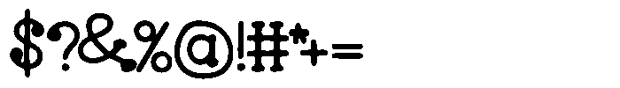 Vlorine Font OTHER CHARS