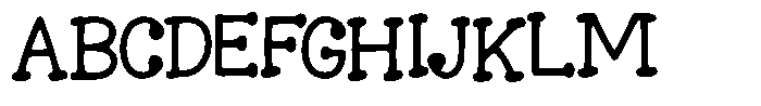 Vlorine Font UPPERCASE