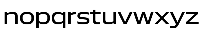 Aero Medium Font LOWERCASE