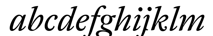 Antwerp LightItalic Font LOWERCASE