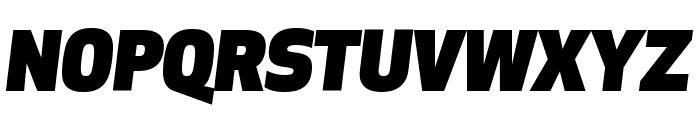 ApexNew UltraItalic Font UPPERCASE
