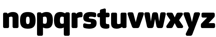 ApexRounded Heavy Font LOWERCASE
