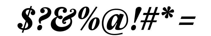 EudaldNews BoldItalic Font OTHER CHARS