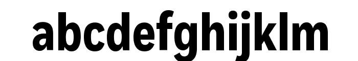 FortCond Bold Font LOWERCASE