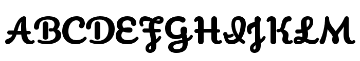 GalaxieCassiopeia Bold Font UPPERCASE
