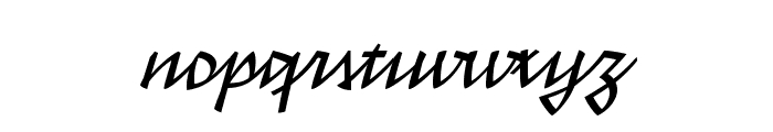 Haltrix Font LOWERCASE
