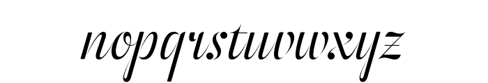 Odesta Light Font LOWERCASE